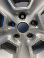 OEM 2014-2017 Jeep Grand Cherokee 17x8 Silver 5 Spoke Aluminum Rim