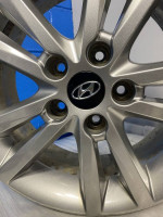1 OEM 2015-2017 Hyundai Sonata 16x6.5 Silver 10 Spoke Aluminum Rim