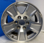 OEM GMC Chevy Silverado Suburban Tahoe 17" Silver Machined 5 Spoke Rim