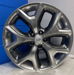 1 OEM 2016-2020 KIA Sorento 19x7.5 Hyper Silver 5 Y Spoke Rim ALY 7473