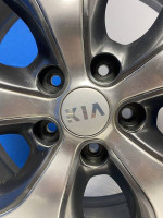 1 OEM 2016-2020 KIA Sorento 19x7.5 Hyper Silver 5 Y Spoke Rim ALY 7473