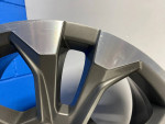 4 OEM 2022-2024 Chevy Silverado 20x9 Dark Grey Machined Rims ALY GZ017