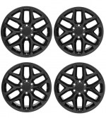 SET 4 Escalade Silverado Suburban Tahoe Sierra Yukon 22x9 Black Replic