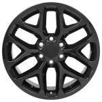 Escalade Silverado Suburban Tahoe Sierra Yukon 22x9 Black Replica Rim