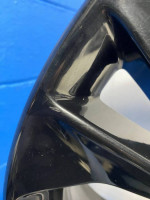 1 OEM 2019-2022 Chevy Blazer 21x8.5 Black 6 Double Spoke Aluminum Rim