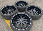 22” charger dodge Chrysler 300 challenger rims wheels tires