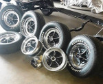 Original Buick Wheels, Center Caps "R", Tires, Locks