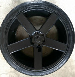 24 inch DUB Baller wheels and tires