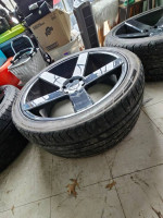 24 inch DUB Baller wheels and tires