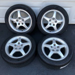 OEM 1997-2001 Honda Prelude Type SH Enkei 16” Wheels New Hankook Tires Acura