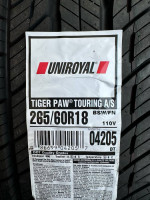 New Unmounted Uniroyal Tiger Paw's 4