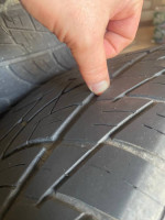 22 inch Ravetti wheels and tires