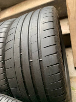 (3) 205-45-17 tires Michelin and continental (like new)
