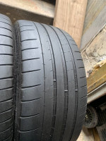 (3) 205-45-17 tires Michelin and continental (like new)