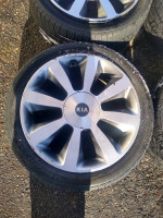 Kia Optima 18" Wheels and Tires 5x4.5 5x114.3 18 inch Rims. Read descr