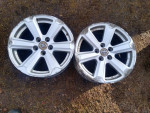 Toyota Highlander 17" Wheels only 2 17x7.5 Aluminum Rims 17 inch