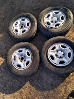 Toyota Tacoma 15" Steel wheels and Tire5x4.5 5x114.3 15 inch 215/75/15