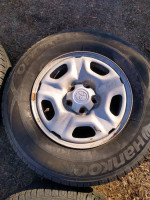 Toyota Tacoma 15" Steel wheels and Tire5x4.5 5x114.3 15 inch 215/75/15