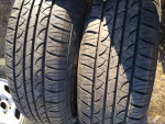 Toyota Tacoma 15" Steel wheels and Tire5x4.5 5x114.3 15 inch 215/75/15