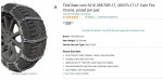 265/70R-17 265/70-17 LT Cam Tire Chains,