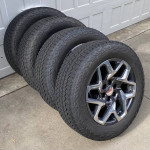NEW 20” GMC/Chevy wheels/tires factory