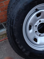 2023 DODGE RAM 2500 NEW 17in WHEELS & 245 70 R17 TIRES FIRESTONE