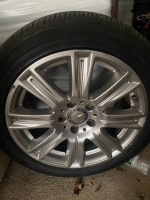 mercedes JUST -rims n tires