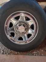 Chevy chrome rally wheels