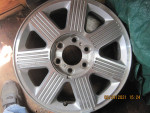 Five 18" Lincoln Mercury rims