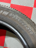 2x Used 235/55 R19 Michelin Premier LTX Tires 6-7/32 Tread