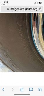 6 new Dually wheels and tires