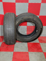 2x Used 225/65 R17 Michelin Primacy A/S Tires 7-8/32 Tread
