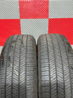 2x Used 225/65 R17 Yokohama Geolandar G91 Tires 7/32 Tread