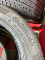 4x Used 235/50 R19 Continental ProContact TX Tires 7-9/32 Tread