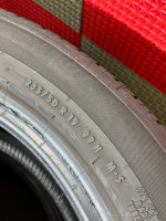 4x Used 235/50 R19 Continental ProContact TX Tires 7-9/32 Tread