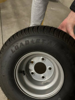 Set of 3 Load Star 215/60-8 tires