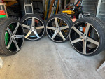 Axe Wheels & Advanta Tires