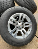 18in. Chevy Wheels and Michelins--P265/65/18
