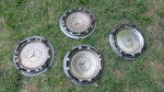 = Mercedes = (4) Vintage Hubcaps - 14"