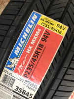 18in (1) New Michelin Tire—P235/45/18