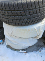 Goodyear 245/50R20 studded snow tires 4