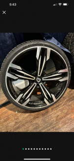 22” Capri Rims with tires
