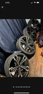 22” Capri Rims with tires
