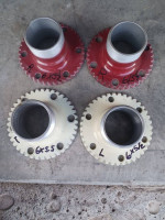 New set of four wire wheel adapters bolt pattern 6 on 5.5