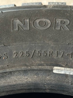 Nokian studded snow tires 225/55 R17 set of 4