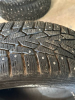 Nokian studded snow tires 225/55 R17 set of 4