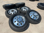 18" GMC Dually 3500 OEM wheels and tires _ NEW 2024 __ WE FINANCE