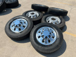 18" GMC Dually 3500 OEM wheels and tires _ NEW 2024 __ WE FINANCE