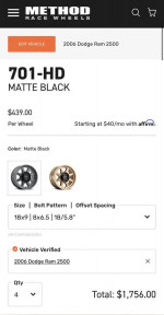 Method MR701 HD wheels