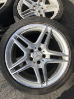18" Mercedes AMG Genuine Wheels + Tires